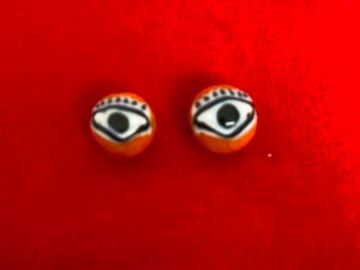 Bulk Lots: 1000 pcs "Evil Eye" Jewelry Beads--$0.10 ea