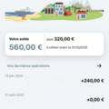 Vente: Chèques Vacances (320€)