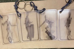 Bulk Lots: 200 pcs--Hologram Sports Keychains--$0.74 pcs