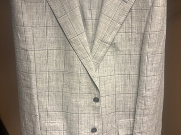 Selling with online payment: Lazio single breasted Grey Check