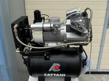 Gebruikte apparatuur:  Cattani Compressor 2 cilinder 