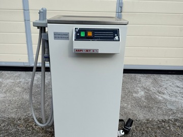 Gebruikte apparatuur: Mobiele Afzuiger Aspi Jet 6.