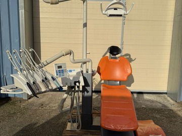 Gebruikte apparatuur: Sirona C3+ behandelstoel