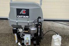 Gebruikte apparatuur: Cattani 1 cilinder Compressor