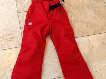 Winter sports: Red Hannah ski salopettes