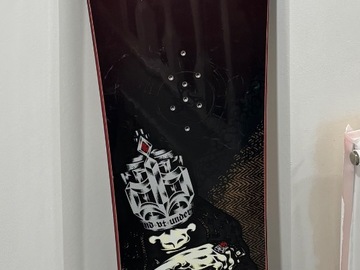 Winter sports: Burton Baron 167 Snowboard + Burton Mission XL Bindings + Bag