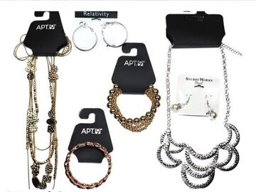 Bulk Lots: 100 pcs--Kohl's, Studio Works, Kim Rodgers Jewelry-NEW-$1.49