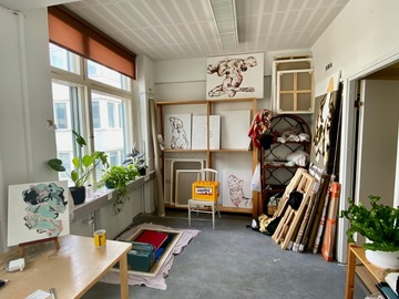 Renting out: Jaettu työhuone Vallilassa