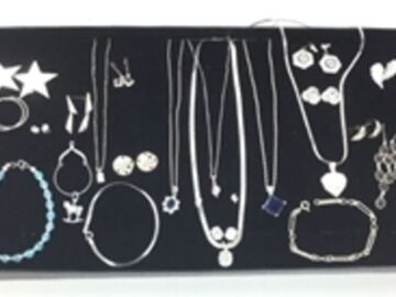 Bulk Lots: 90 grams --Sterling Silver jewelry-- 25 pcs minimum -$1.10 gram