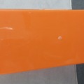 À vendre: Boite de rangement  en plastique orange 