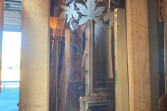 Selling: Vintage Etched Glass Door Set