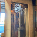 Selling: Vintage Etched Glass Door Set