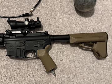 Selling: PolarStar HPA Rifle — Custom build by Airsoft Junkiez — Includes 