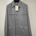 Selling with online payment: [EU] NWT Suitsupply lightgrey flannel shirt jacket, size 38R