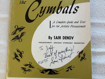 Selling with online payment: The Art of Playing Cymbals by Sam Denov