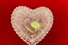 Bulk Lots: 72 pcs--Lead Crystal Trinket/Gift Boxes--$1.39 pcs