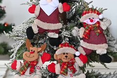 Bulk Lots: 100pc  Christmas Tree Christmas Dolls, Dancing Old Man
