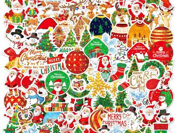 Bulk Lots: 5000pcs Christmas decorative stickers