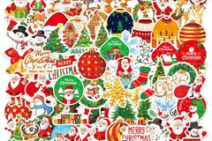 Bulk Lots: 5000pcs Christmas decorative stickers