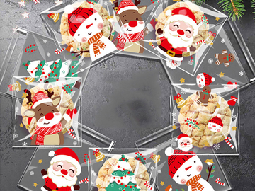 Bulk Lots: 5000pcs Christmas candy cookie bags