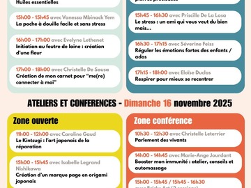 Actualité: Ateliers et conférences au Salon 100% local de Sartrouville !