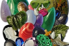 Bulk Lots: 200--Semi Precious & Genuine Stones & Pendants--$0.49 pcs