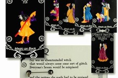 Bulk Lots: 144 pcs--Halloween Witches Pins--Witches with Style $0.69 pcs!