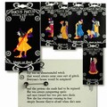 Bulk Lots: 144 pcs--Halloween Witches Pins--Witches with Style $0.69 pcs!
