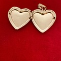 Bulk Lots: 12 pcs--Genuine 14kt GOLD FILLED Heart Locket--$8.00 each