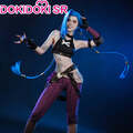 Selling with online payment: Doki Doki SR Jinx Arcane cosplay