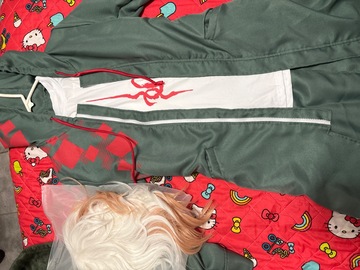Selling with online payment: Nagito Komaeda (Shirt, jacket, wig) See description!
