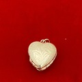Bulk Lots: 5 pcs-Sterling Silver 4 in 1 Heart Locket-3/4"x3/4"-$20 pcs
