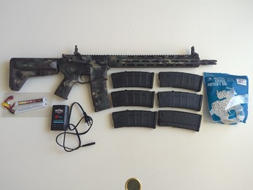 Selling: CYMA Platinum M4 AEG & accessories