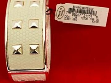 Bulk Lots: 50 pcs-Apostrophe Snakeskin Stud Bracelet-$20 Retail-$2 ea