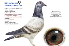 Vente avec paiement en ligne: FEMELLE 2025