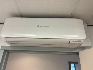 Gebruikte apparatuur: 9 airco's 