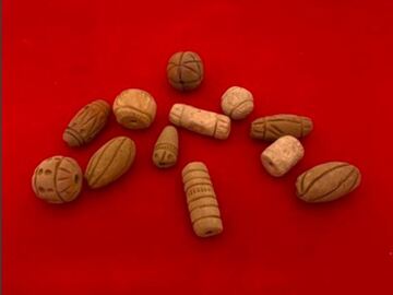 Bulk Lots: 8 lbs--Genuine Clay Bead Jewelry-Many Styles-$12.50 lb