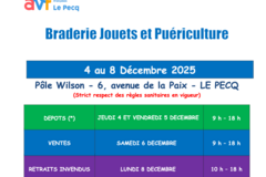Actualité: Braderie Jouets et Puériculture au Pecq