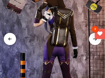 Selling with online payment: Caitlyn Kiramman Season 1 Cosplay