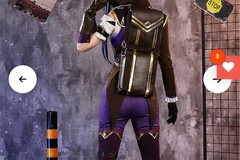 Selling with online payment: Caitlyn Kiramman Season 1 Cosplay