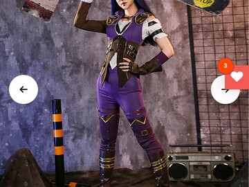 Selling with online payment: Caitlyn Kiramman Season 1 Cosplay