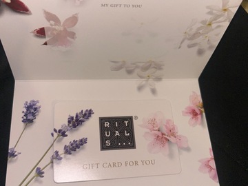 Vente: Carte cadeau Rituals (79,90€)