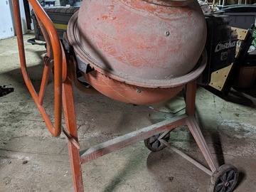 À vendre: Bétonnière semi-professionnelle LESCHA 145 litres