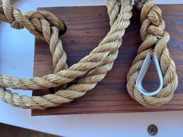 Selling: Reclaimed wood swing