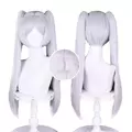 Selling with online payment: NEW Frieren: Beyond End's Journey Light Purple Pale Gray Wig