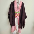 Selling with online payment: Demon Slayer Nezuko Full Cosplay Set