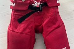 Verkaufen mit Online-Zahlungen: Warrior Hose rot Junior S 130cm-142cm