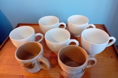 Vente: Lot de 7 tasses à café