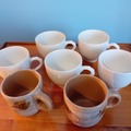 Vente: Lot de 7 tasses à café