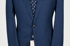 Selling with online payment: [EU] NWT Suitsupply mid blue 3pc suit, size 38R